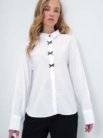 Camicia da donna di Trend Alaçatı Stili in bianco