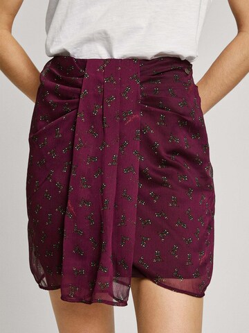 Gonna 'Brigitte' di Pepe Jeans in rosso