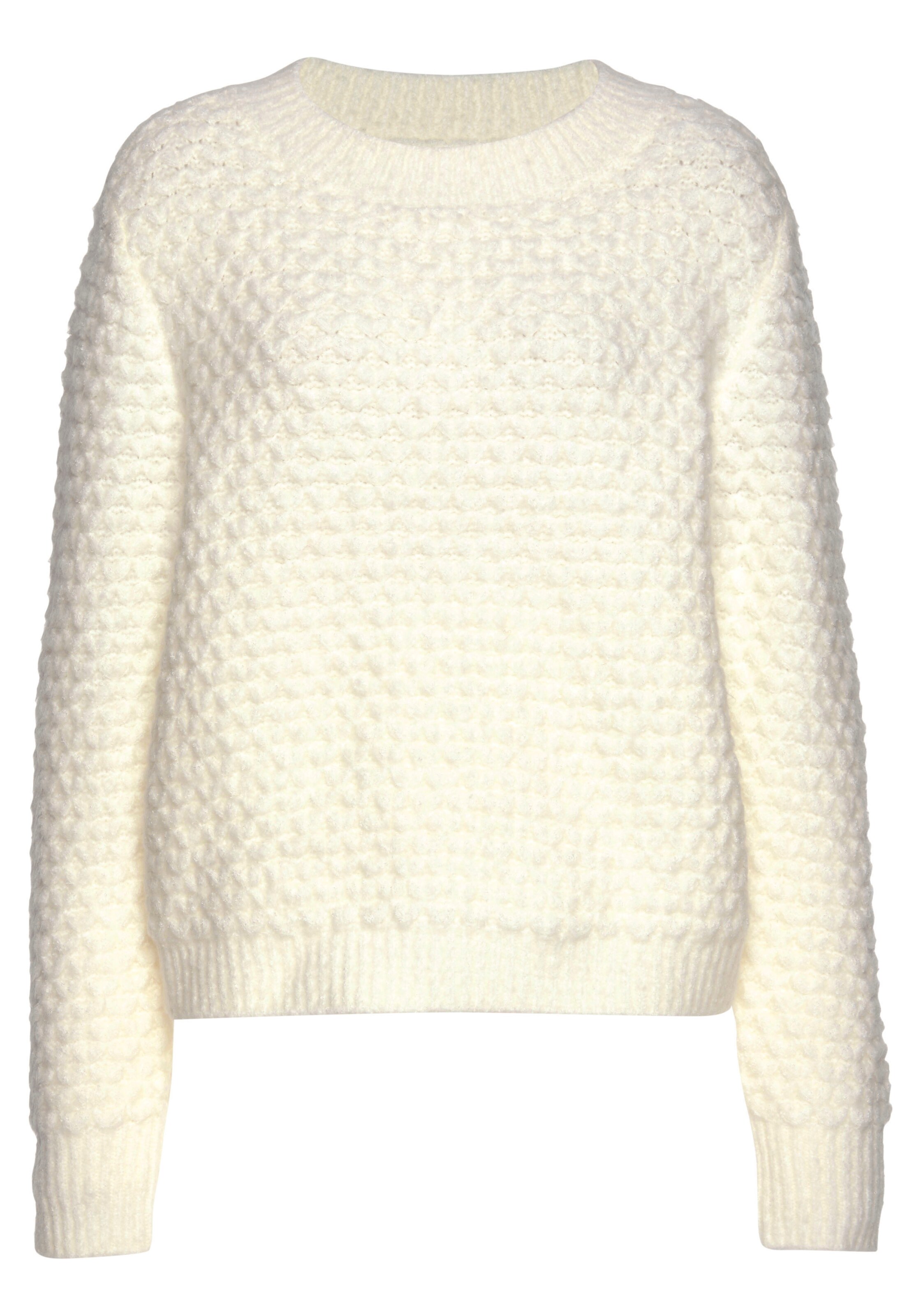 VIVANCE Pullover in Weiß: Vorderseite