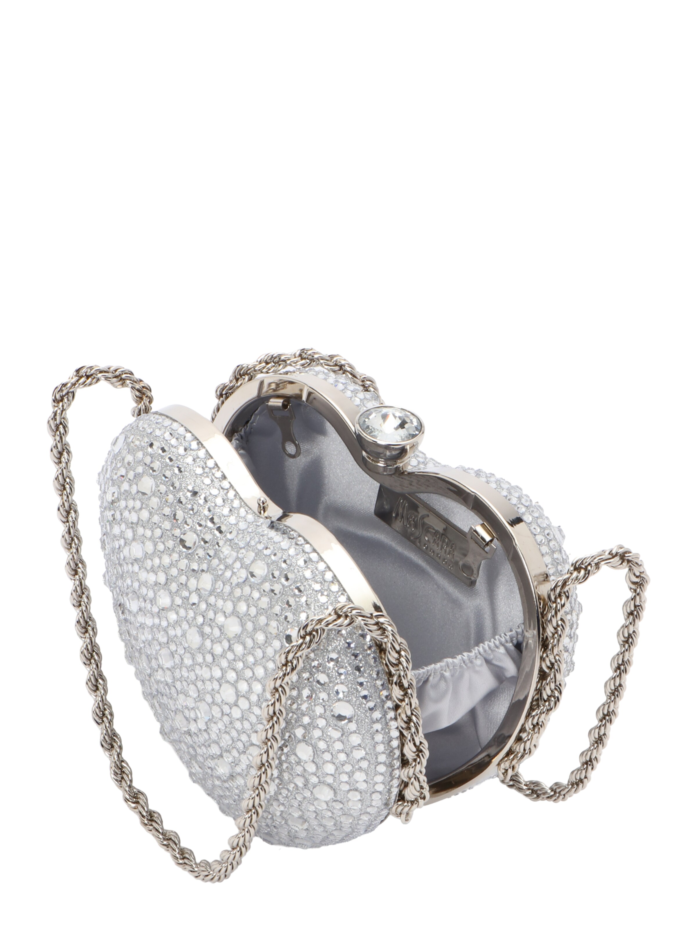 mascara - Bolso de noche en plata