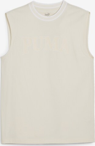 PUMA Functioneel shirt 'SQUAD' in Wit: voorkant