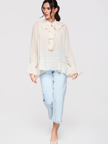 Chemisier Ombre en beige