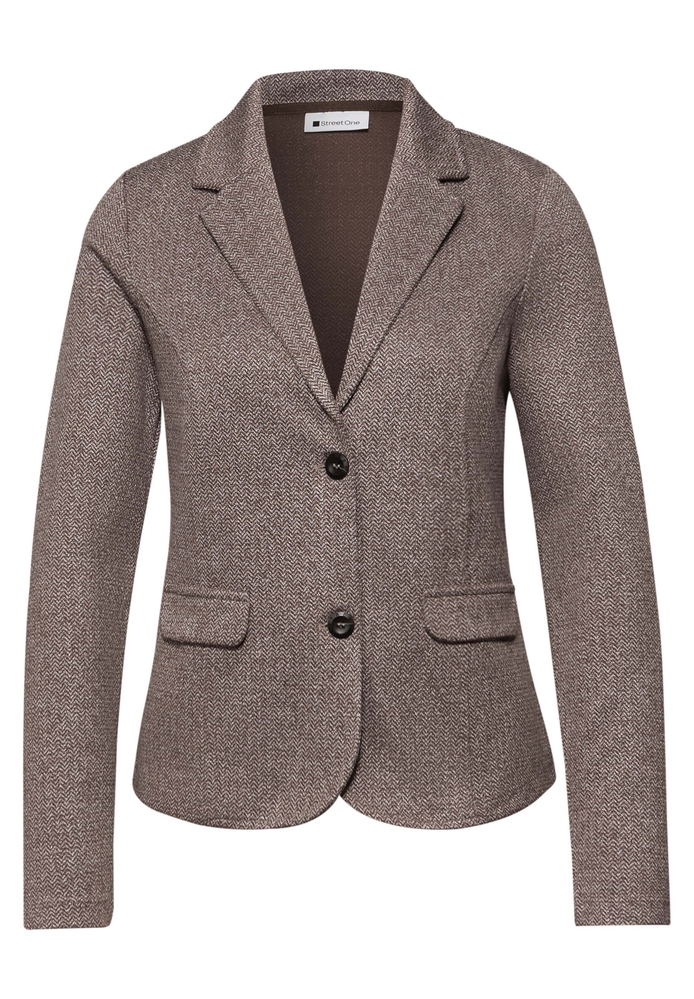 STREET ONE Blazer in Brown: front