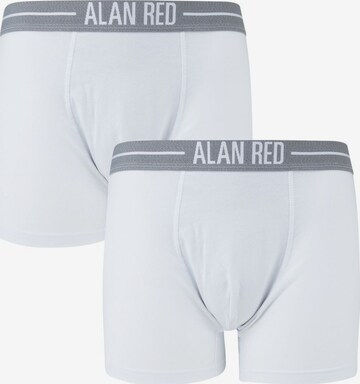 alan red Boxershorts in Wit: voorkant