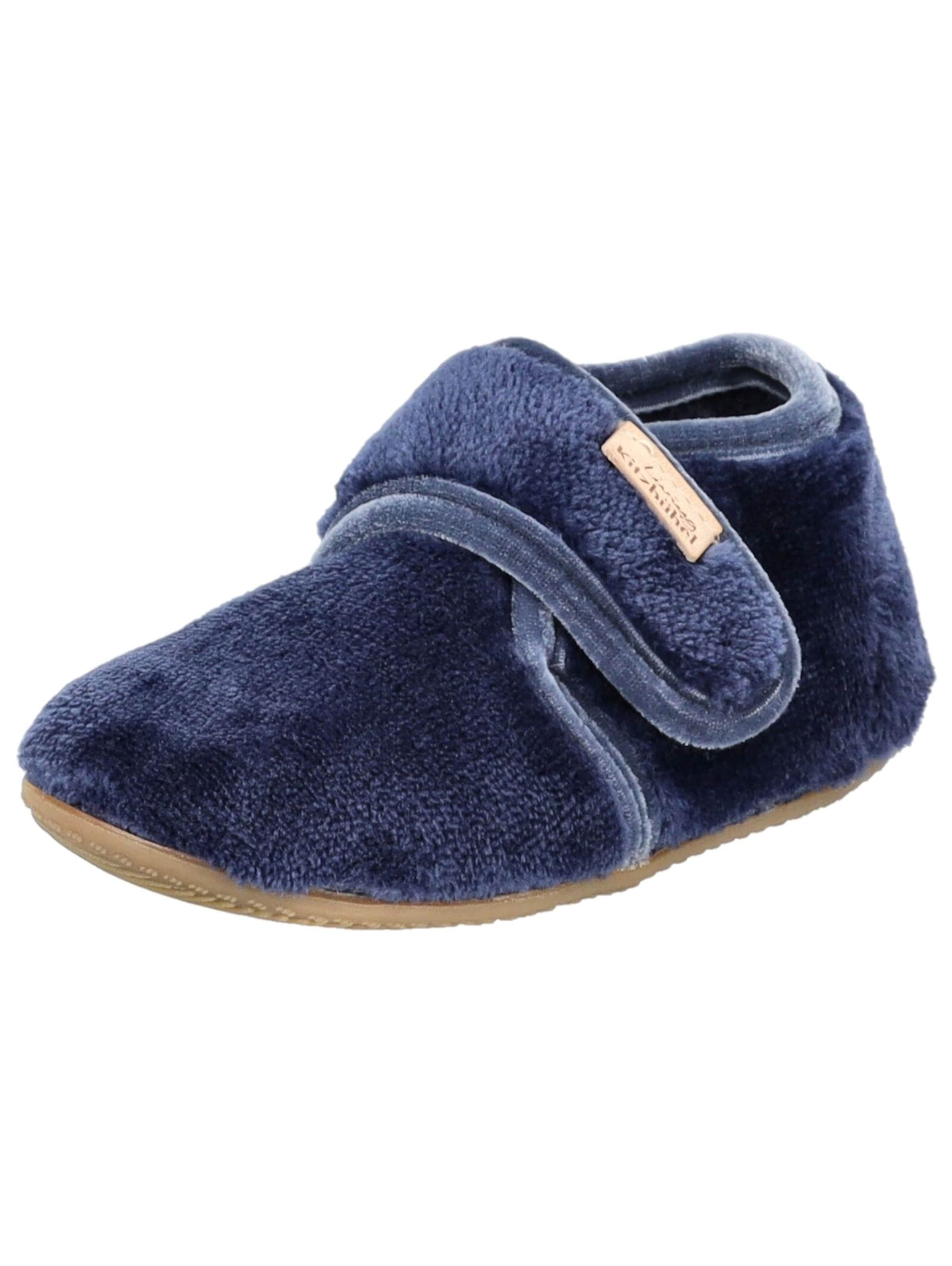 Pantoufle Living Kitzbühel en bleu : devant