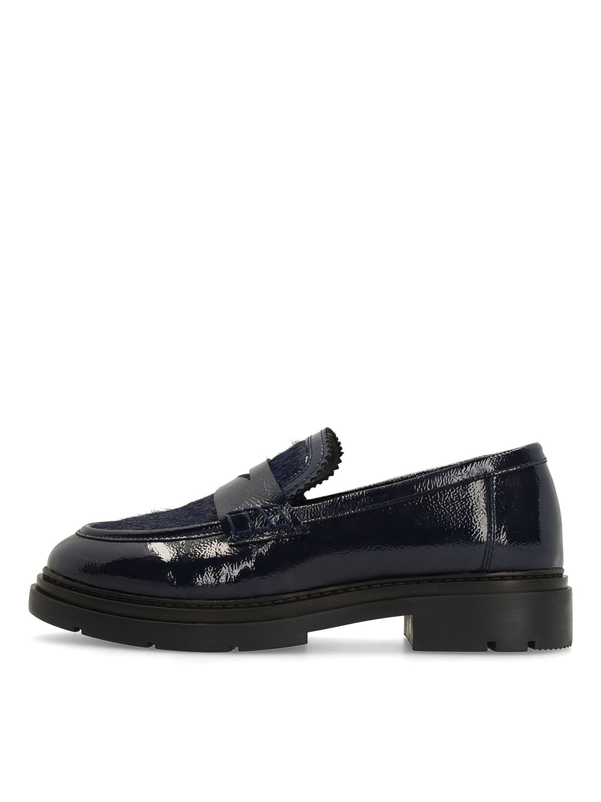 Mocassin MANFIELD en bleu