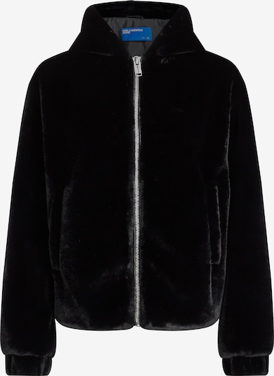 KARL LAGERFELD JEANS Зимняя куртка в Черный / Белый, Обзор товара