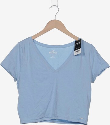 HOLLISTER Top & Shirt in XL in Blue: front