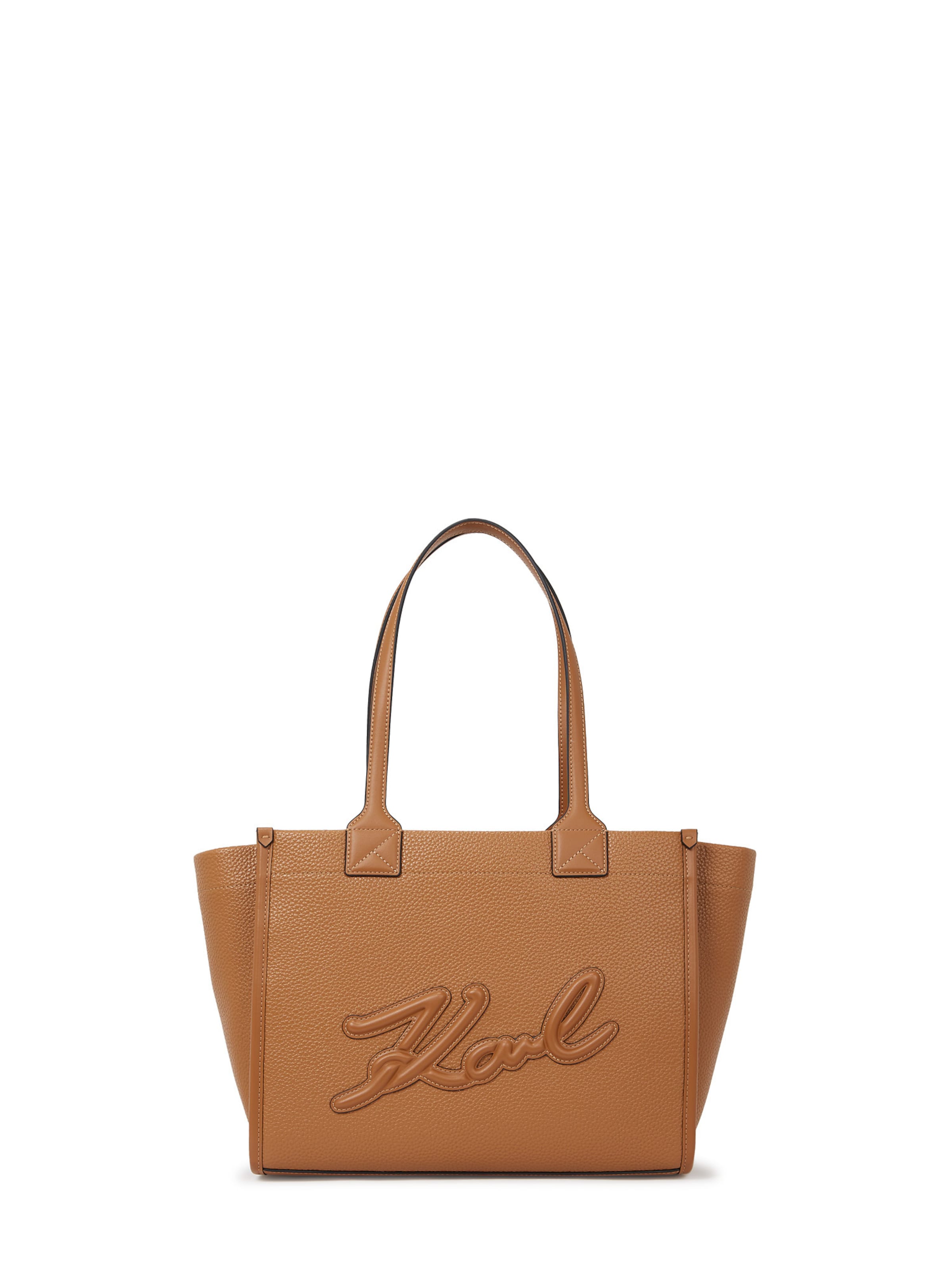 Geantă de umăr de la Karl Lagerfeld pe maro: față