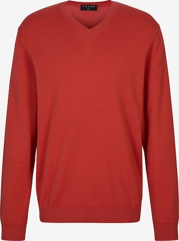 FALKE Pullover 'Cotton Knit' in Rot: Vorderseite