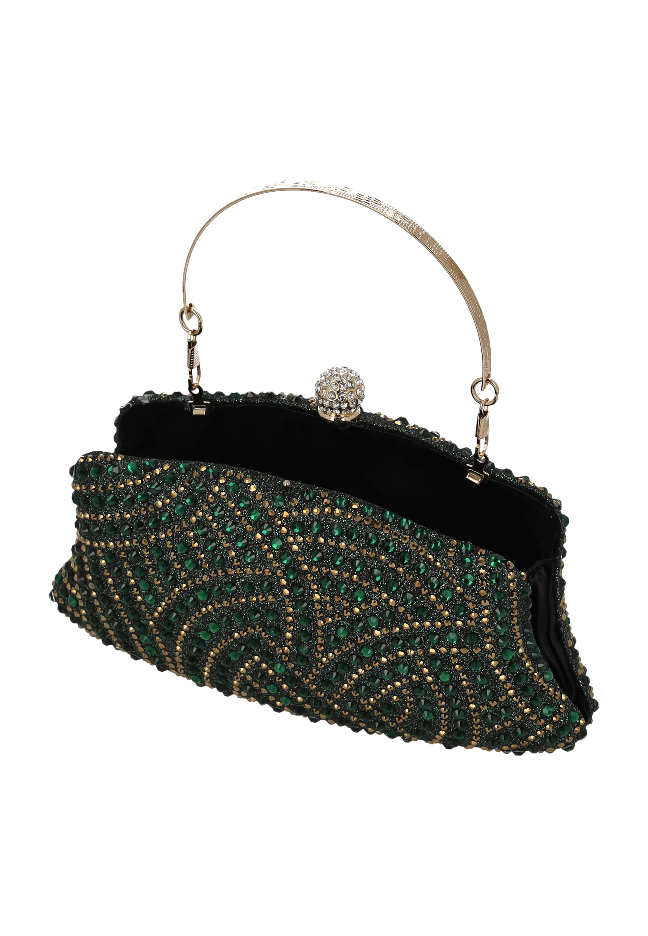 usha BLACK LABEL - Bolso de noche en verde