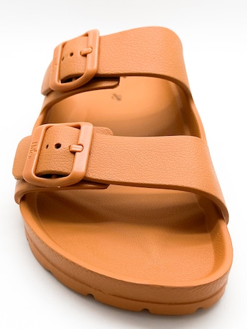 thies Pantolette 'Ecofoam Sandal' in Orange