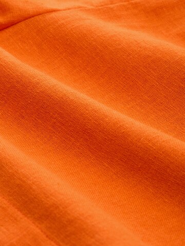 TOM TAILOR DENIM Loose fit Trousers in Orange