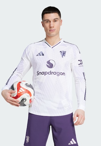 ADIDAS PERFORMANCE Jersey 'Manchester United 25/26' in White: front