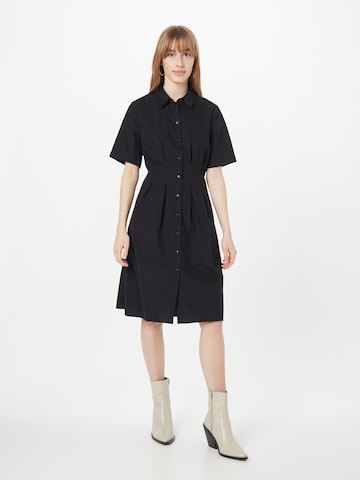 s.Oliver Shirt Dress in Black: front