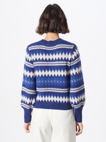 Pull-over 'Ricci' Part Two en bleu