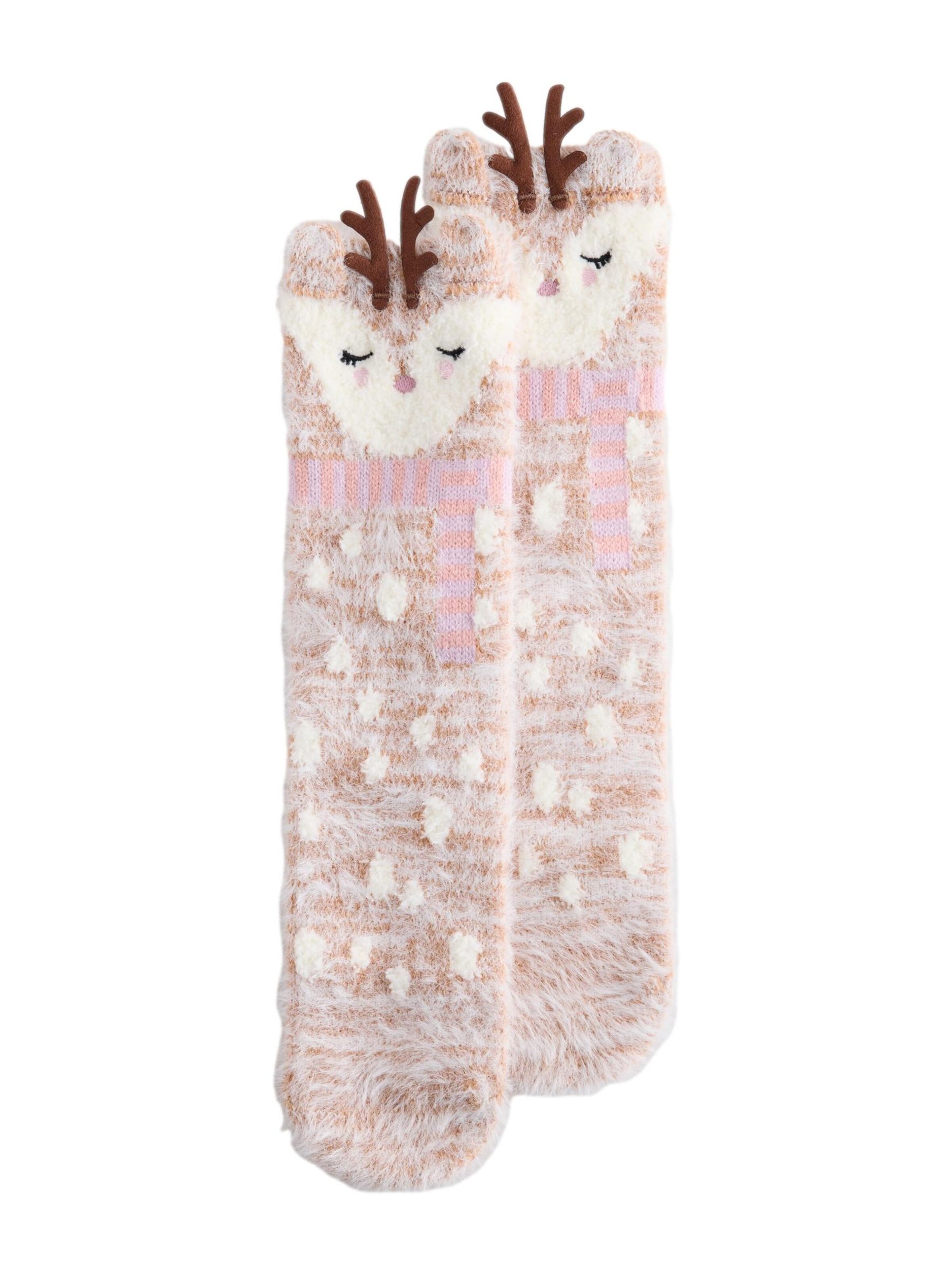 Next Socks in Pink: front