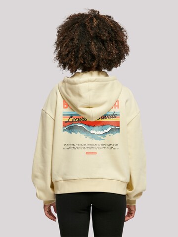 F4NT4STIC Sweatshirt 'Bora Bora Leewards Island' in Beige