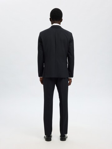 SELECTED HOMME Slim Fit Jakke 'SLHSLIM-THEO' i sort