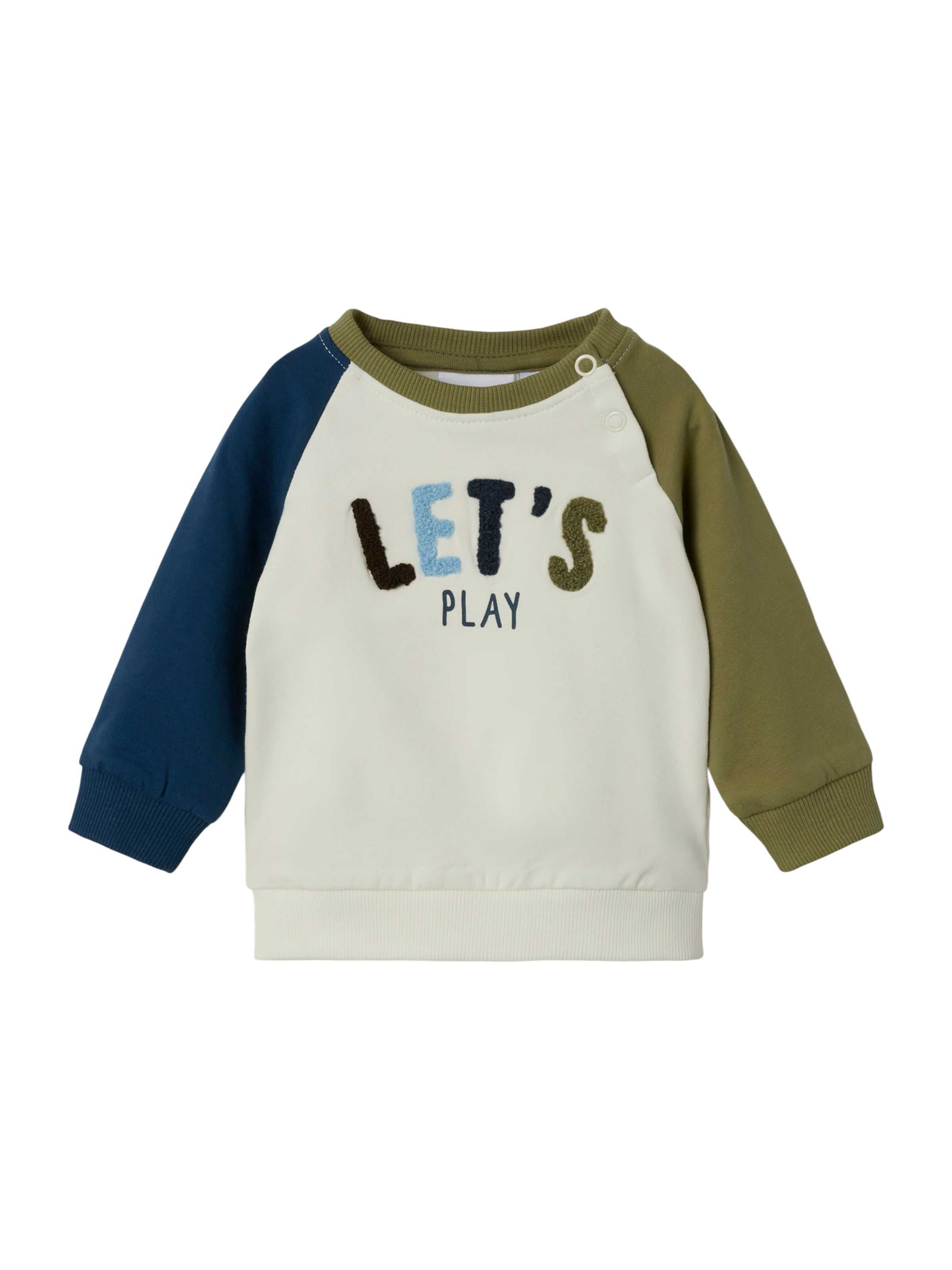 Felpa 'NBMOKTAV' di NAME IT in verde: frontale