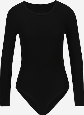 Only Petite Shirt Bodysuit 'AMELIA' in Black: front