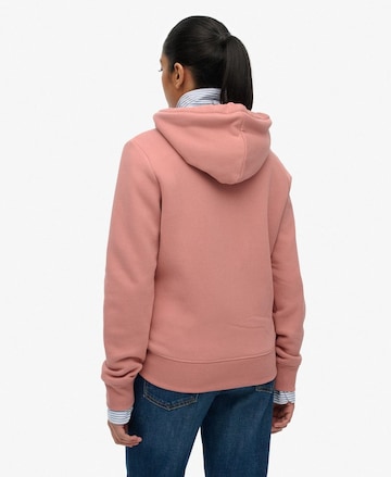 Veste de survêtement 'Essentials' Superdry en rose