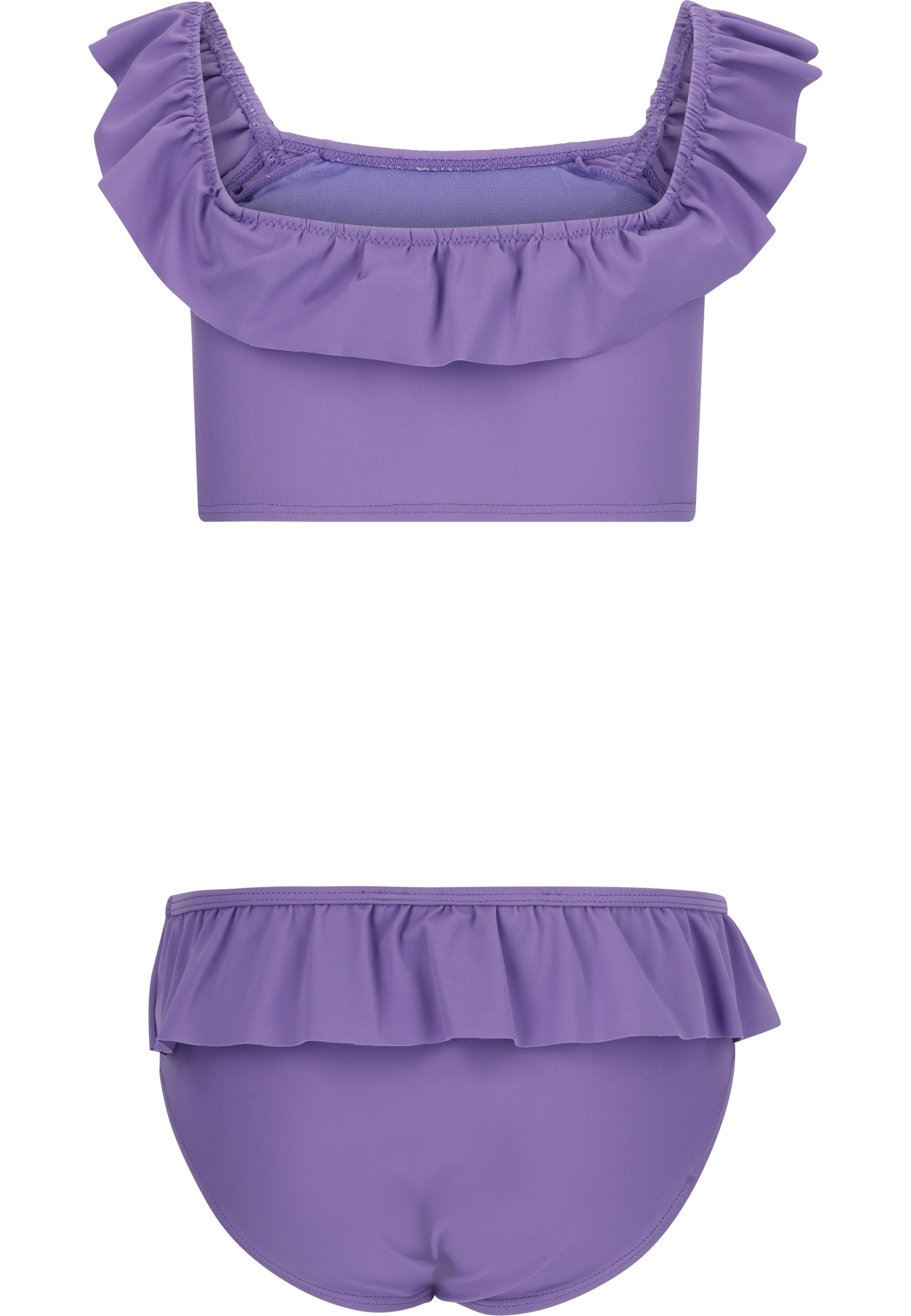 ZigZag Triangel Bikini 'Tanna' in Lila: Vorderseite