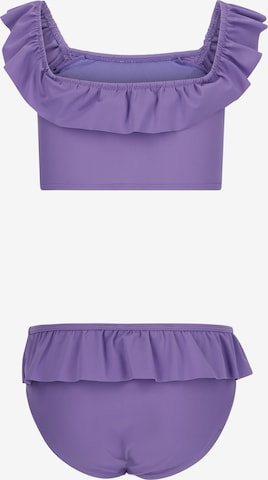 ZigZag Triangle Bikini 'Tanna' in Purple: front