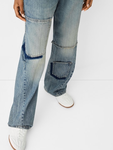 Bershka Regular Jeans in Blue