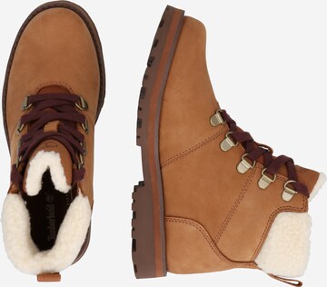 TIMBERLAND Saappaat 'Courma Hiker' värissä ruskea