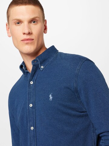 Polo Ralph Lauren Regular Fit Hemd in Blau