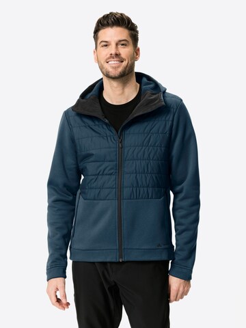 VAUDE Funktionele fleece-jas 'Comyou' in Blauw: voorkant