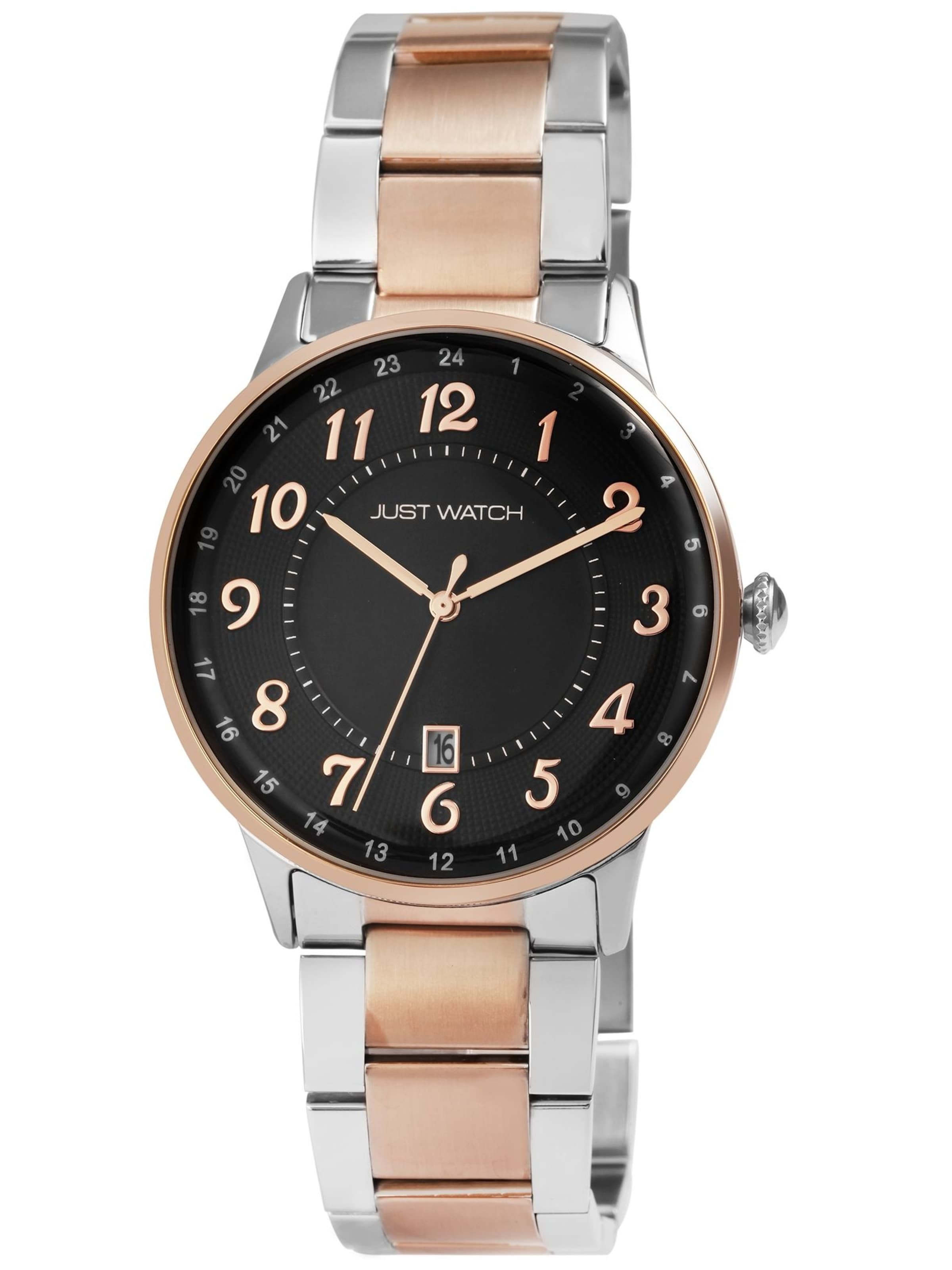 Just Watch Analog Watch 'Lieran, Datumsanzeige' in Mixed colors
