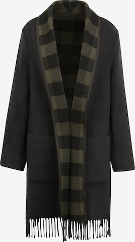 Fuchs Schmitt Between-Seasons Coat in Black: front