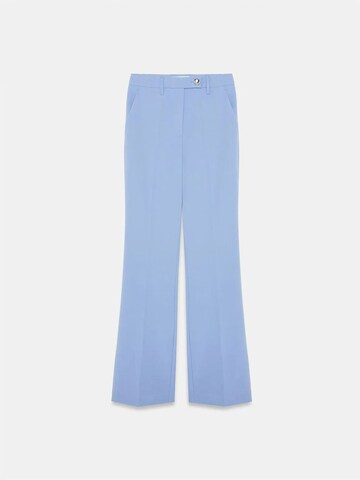 Dilvin Flared Pantalon in Blauw