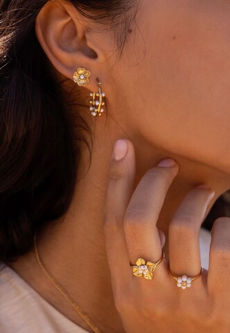 Boucles d'oreilles My Jewellery en or : devant