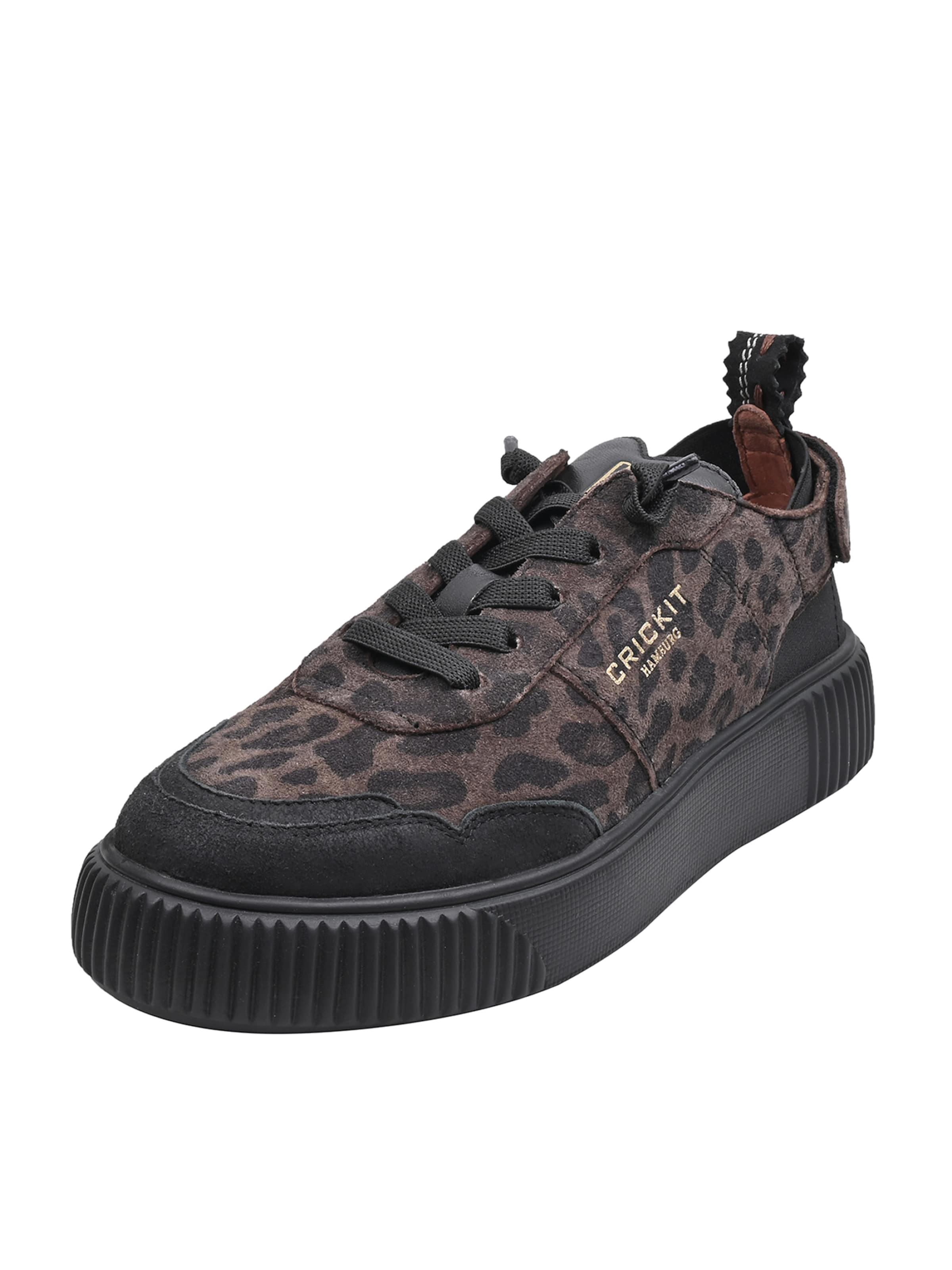 Crickit Sneakers laag ' PARIA ' in Zwart: voorkant