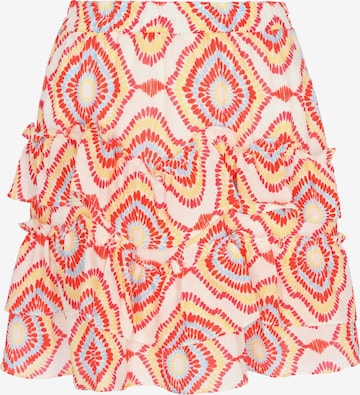 IZIA - Falda en naranja: frente