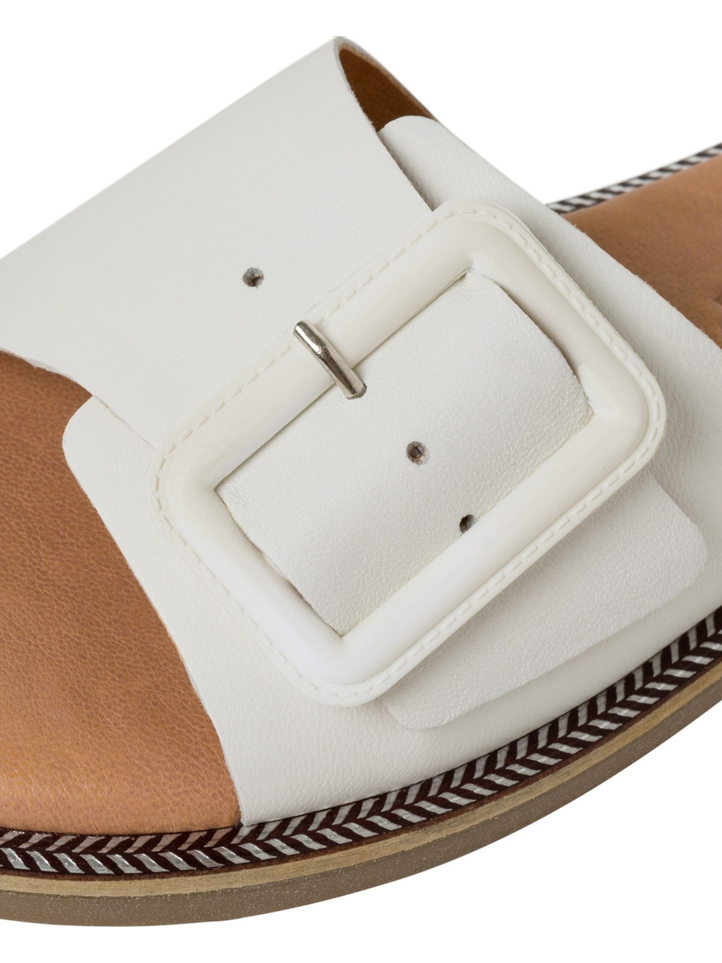 Mule Tamaris en blanc