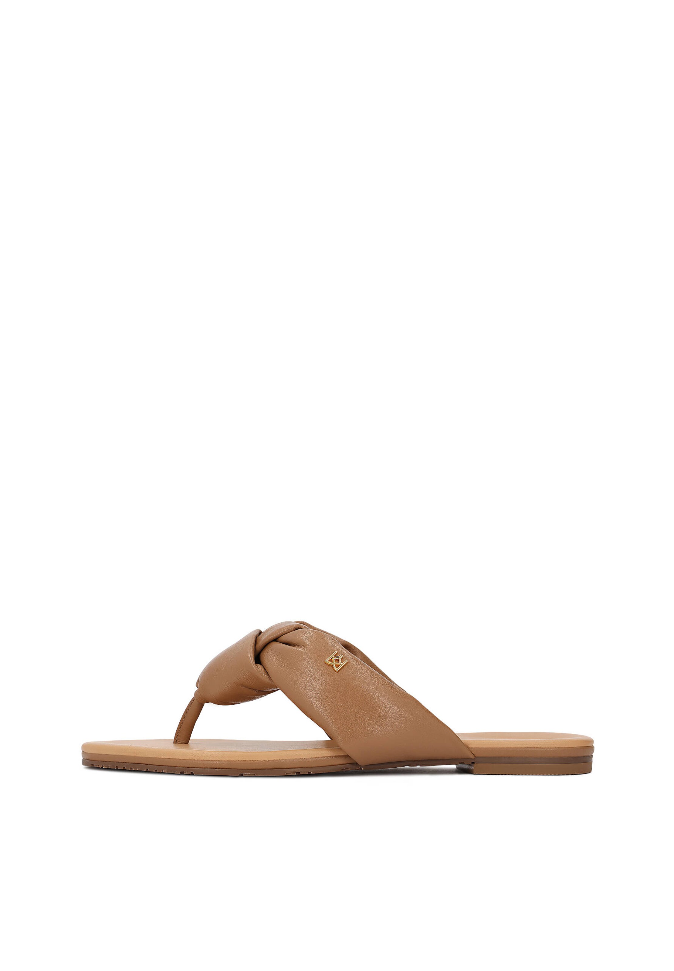 Kazar Teenslipper in Bruin: voorkant