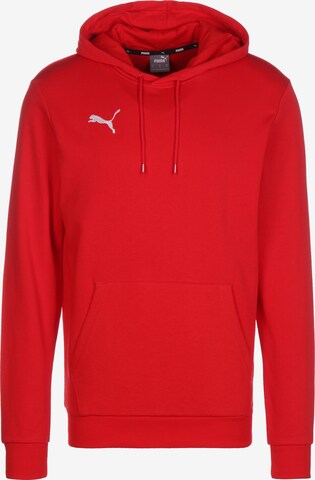 PUMA Sweatshirt 'TeamGoal 23' in Rood: voorkant