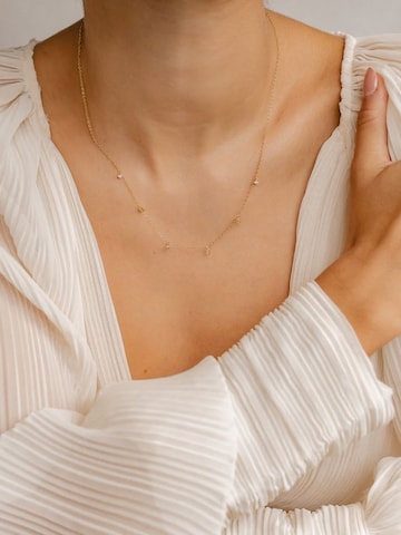 Hey Happiness - Cadena 'Petite Sparkle' en oro