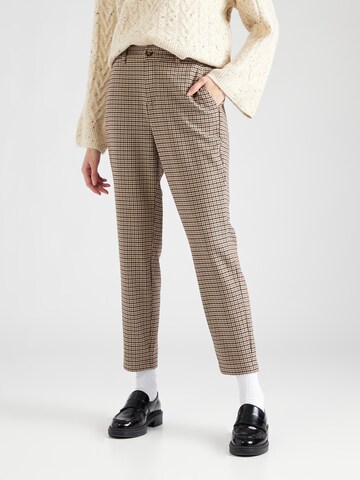 s.Oliver Tapered Broek in Beige: voorkant