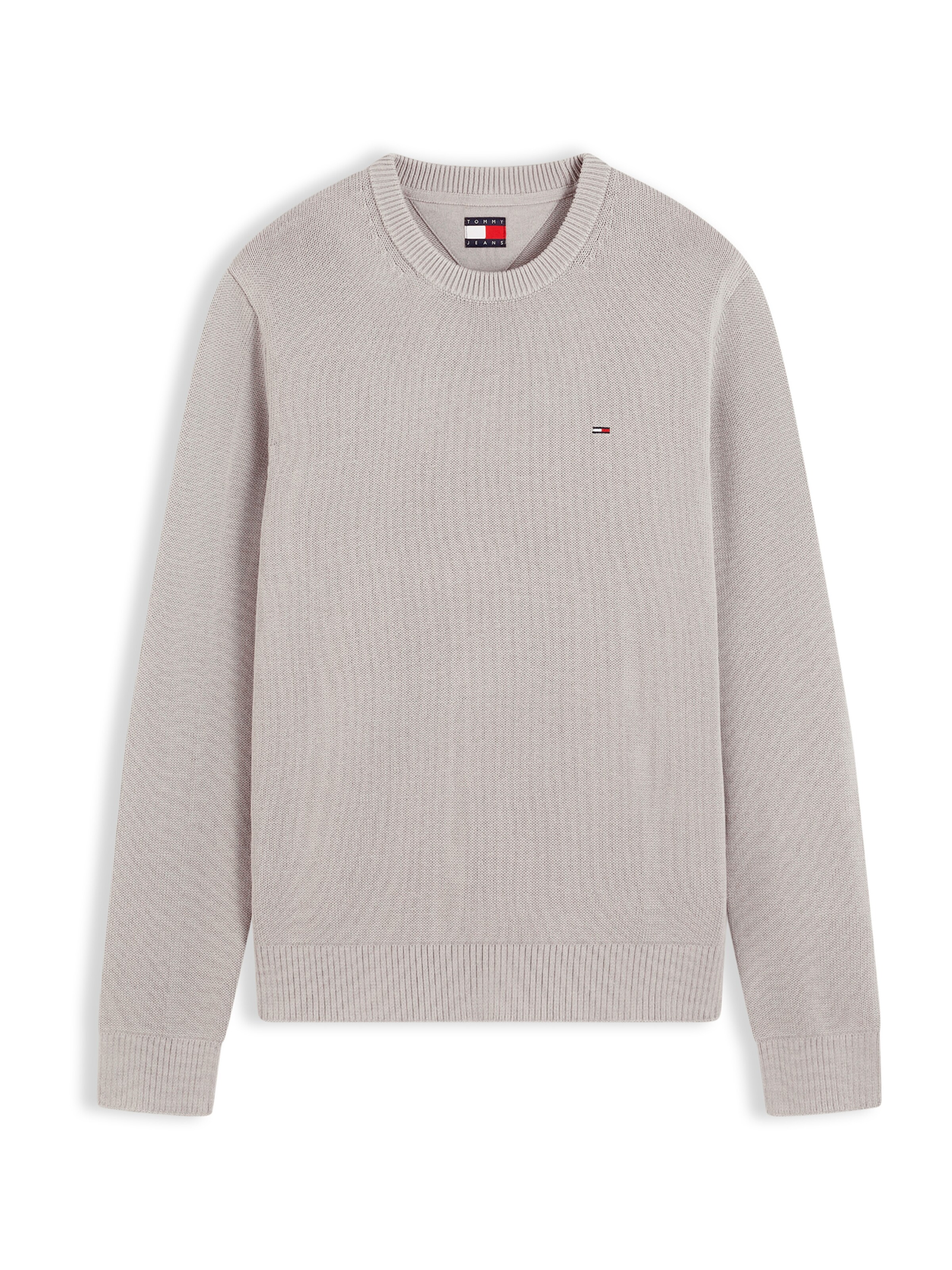 Tommy Jeans Sweater 'ESS' in Grey: front