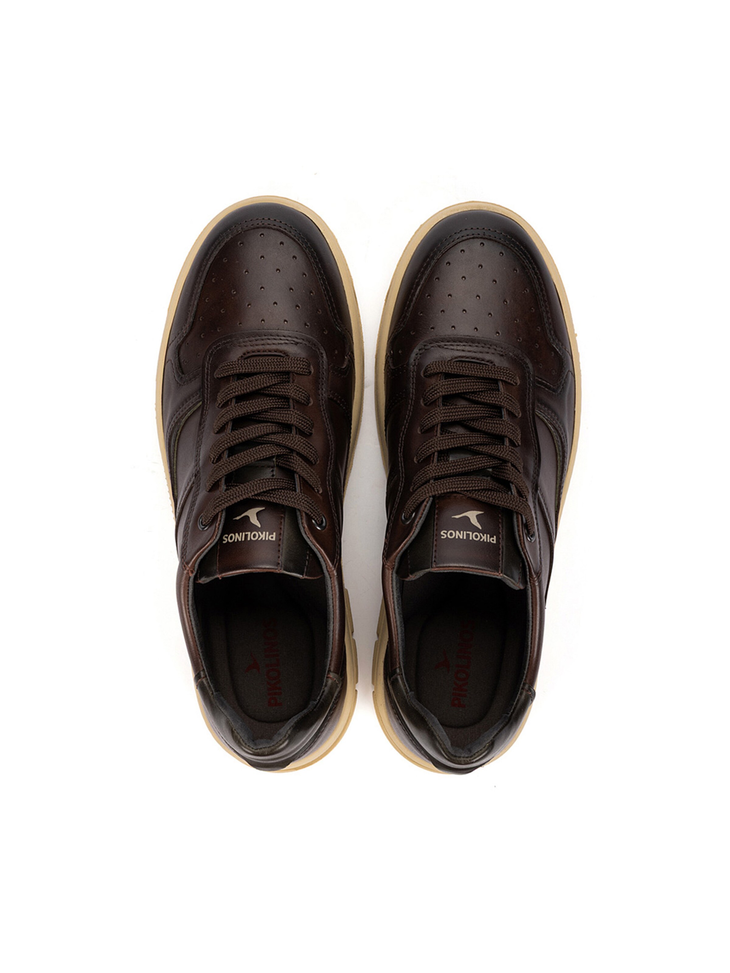 Baskets basses 'Salinas' PIKOLINOS en marron