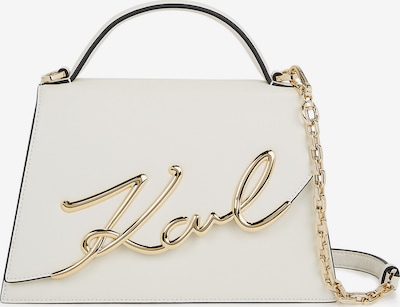 Karl Lagerfeld Handtasche in gold / weiß, Produktansicht