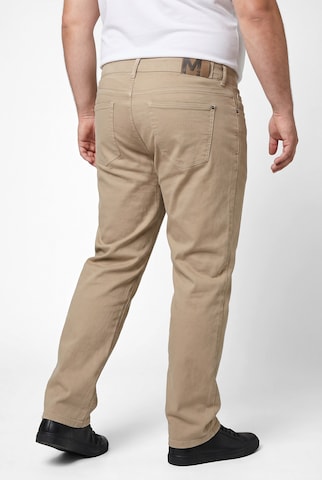 Men Plus Regular Jeans in Beige