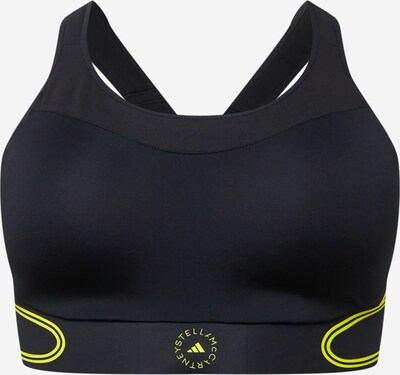 ADIDAS BY STELLA MCCARTNEY Sports bra 'Truepace High Support ' in Yellow / Black, Item view