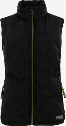 s'questo Vest in Black: front