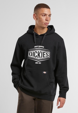 DICKIES Sweatshirt in Black: front